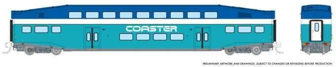 CVR Picture for Bilevel Coaster coach