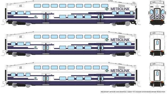 CVR Picture for Bilevel Metrolink Set1