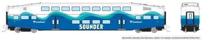 CVR Picture for Bilevel Sounder coach