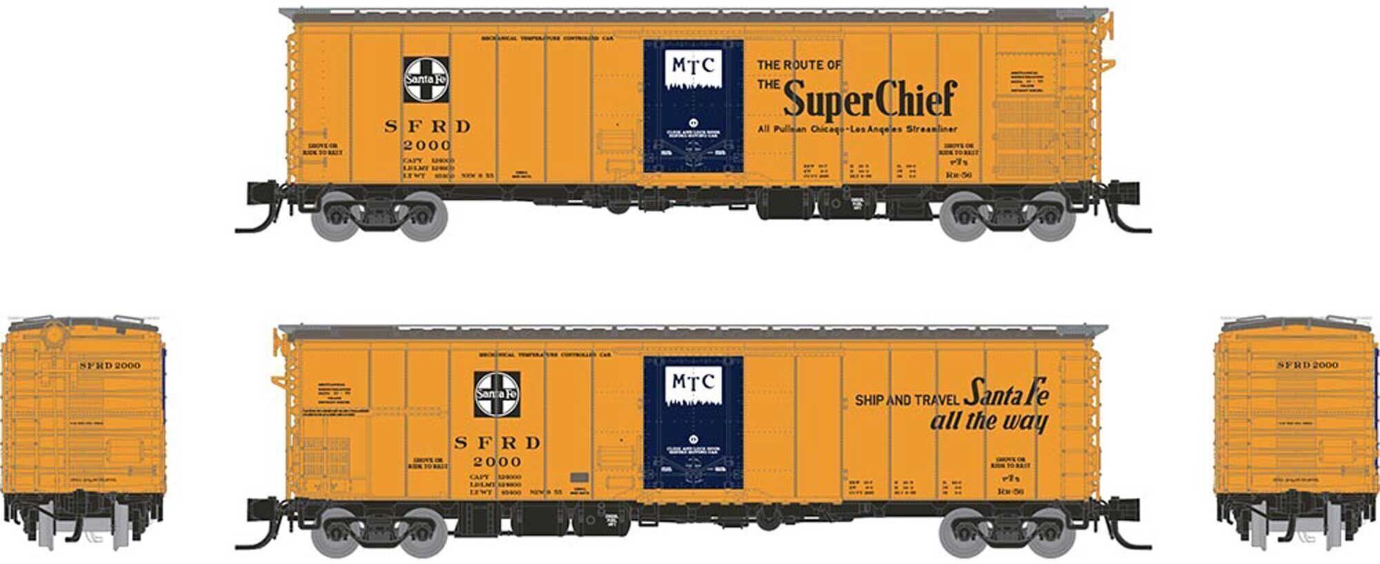 CVR Picture for RR56 Mech reefer SantaFe/SuperChief
