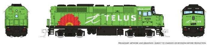CVR Picture for F40PH-2D VIA Rail/Telus #6429