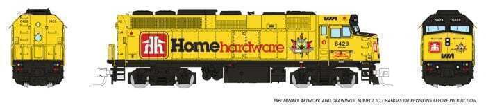 CVR Picture for F40PH-2D VIA Rail/HHard #6429