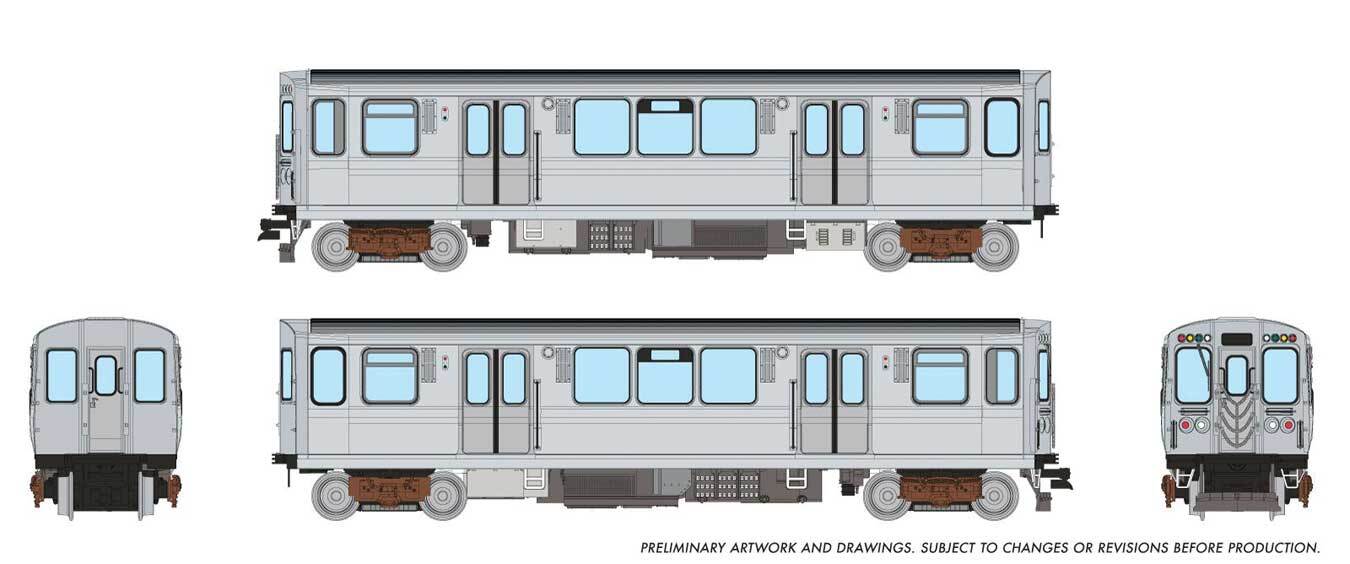 CVR Picture for CTA 2600 2-Car Painted Unlet w/DS