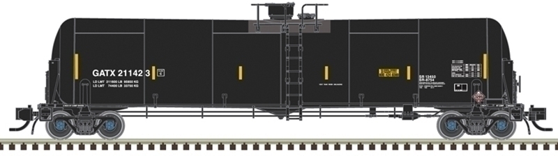 CVR Picture for 31kgal Crudeoil tank GATX #211403