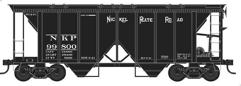 CVR Picture for 70ton 2bay covhop NKP #99800