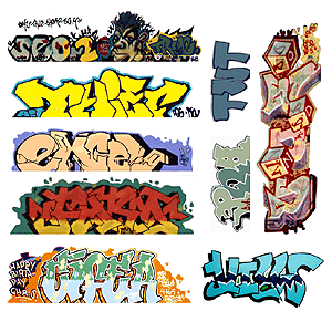CVR Picture for Graffiti decals - Modern Set #6 /9