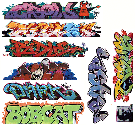 CVR Picture for Graffiti Decals - Modern Set #9 /9