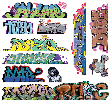 CVR Picture for Graffiti Decals - Modern Set #10/11
