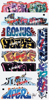 CVR Picture for Graffiti Decals - Modern Set #13/10
