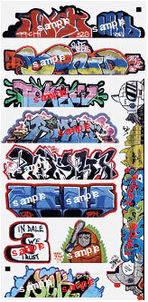 CVR Picture for Graffiti Decals - Modern Set #14/10