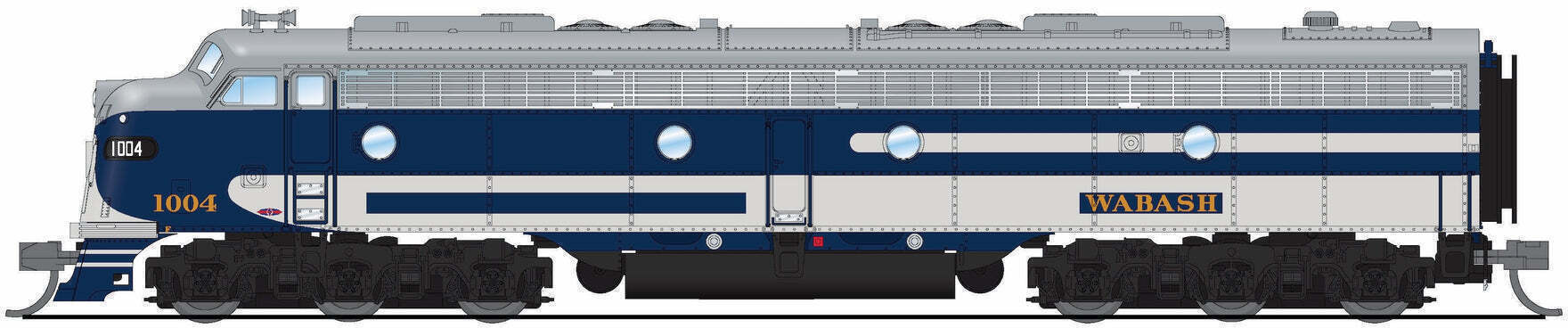 CVR Picture for EMD E8A Wabash #1004 Stealth