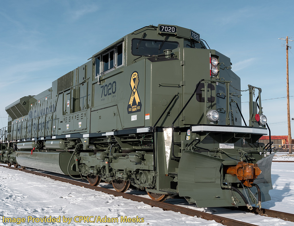 CVR Picture for SD70ACU CP/Military NATO #7020w/DCC