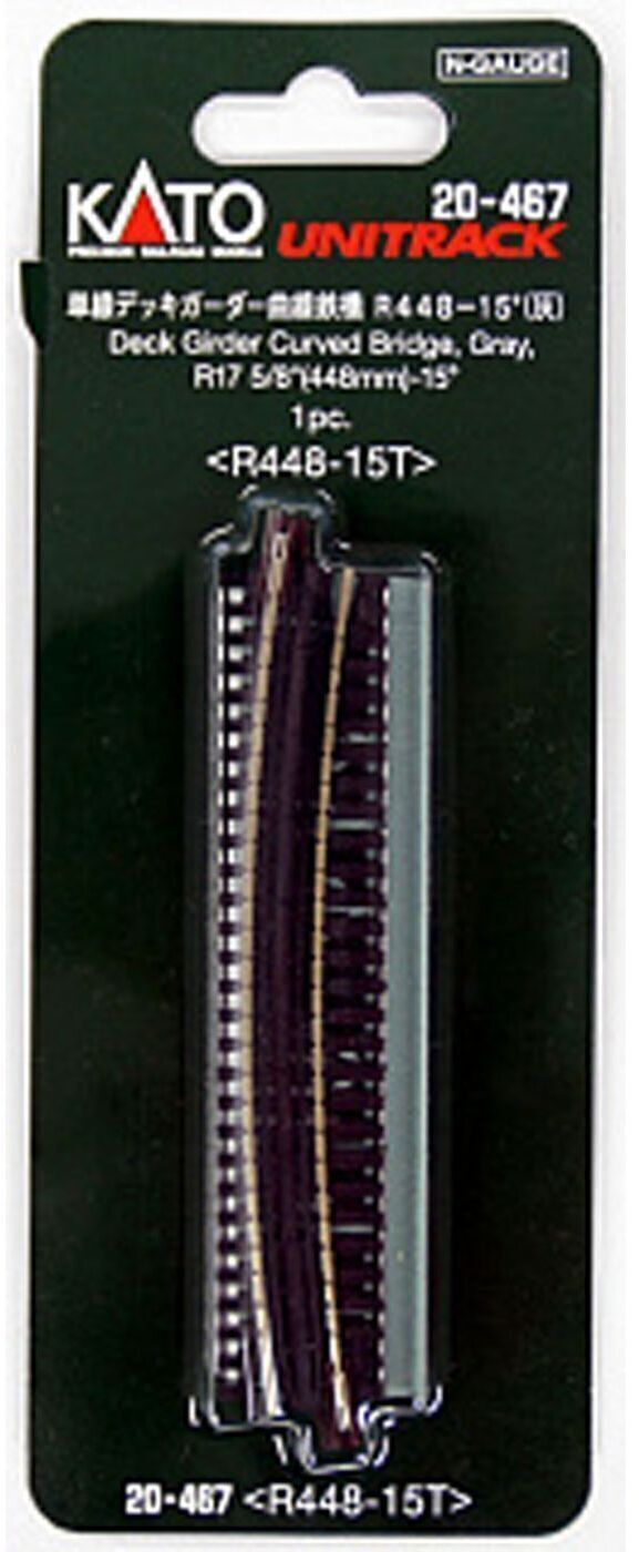 CVR Picture for Curved DeckGirder Bridge Gray 448mm