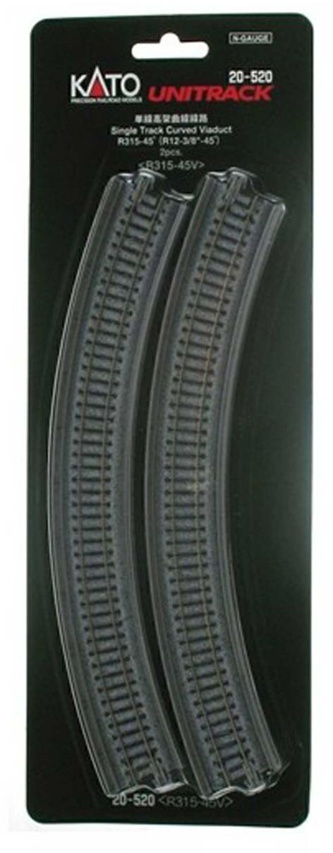 CVR Picture for Unitrack Viaduct curve R12 3/8x45d