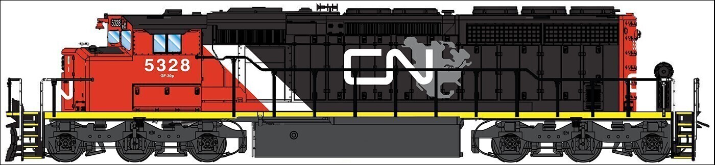 CVR Picture for SD40-2W CNNA w/DS