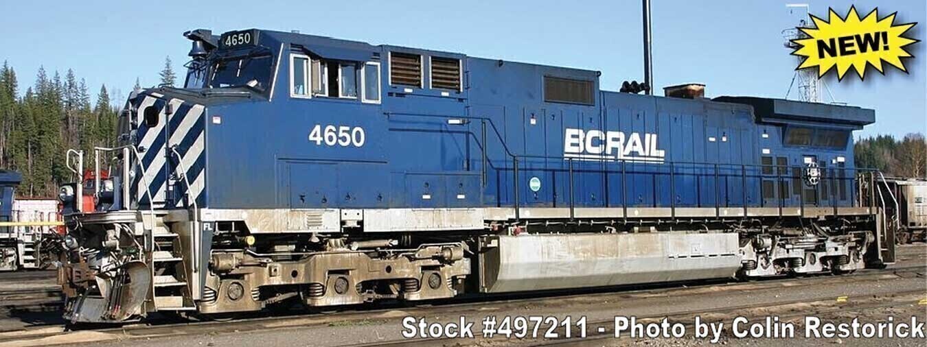 CVR Picture for Dash9 C44-9W BC Rail w/DCC